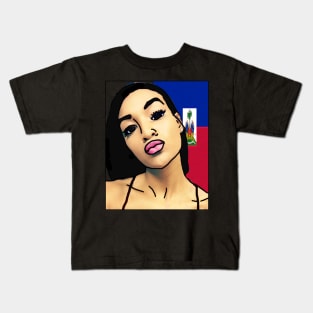 Haitian Beauty Queen 2023 Kids T-Shirt